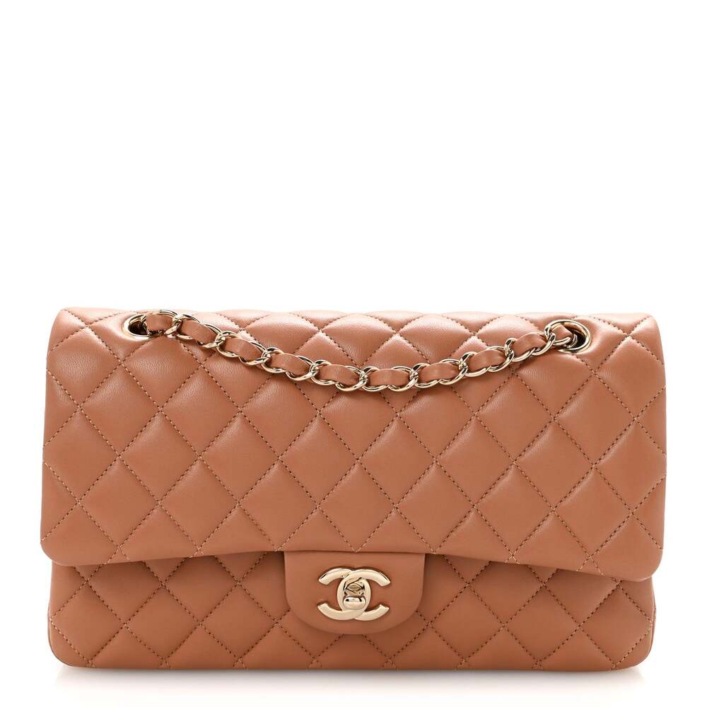 Chanel Lambskin Quilted Medium Double #347427C99B